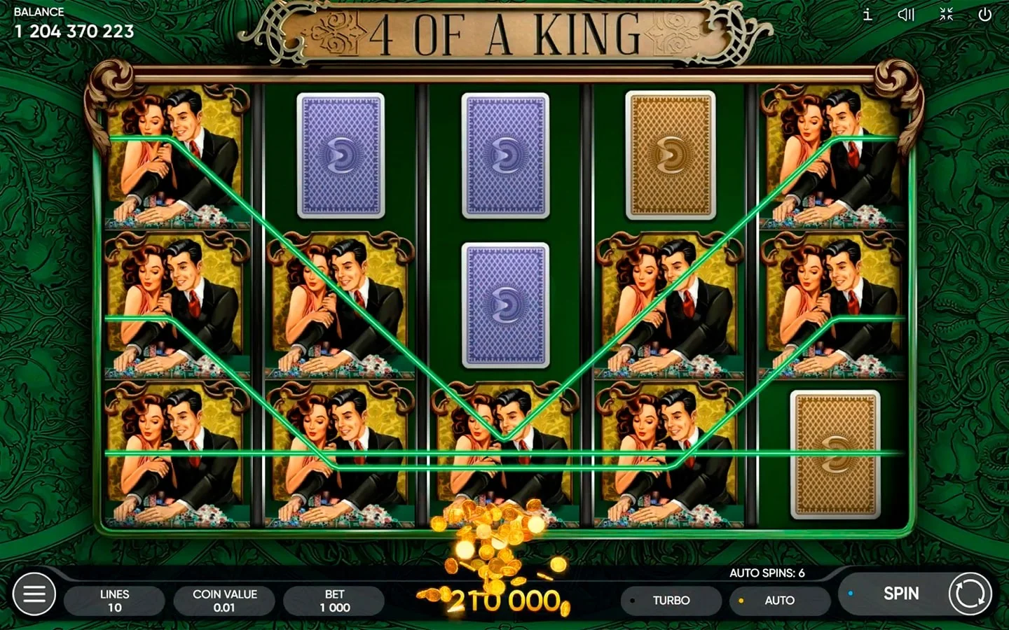 4 of a King играть слоты онлайн