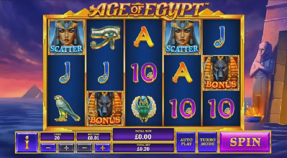Слот Age of Egypt