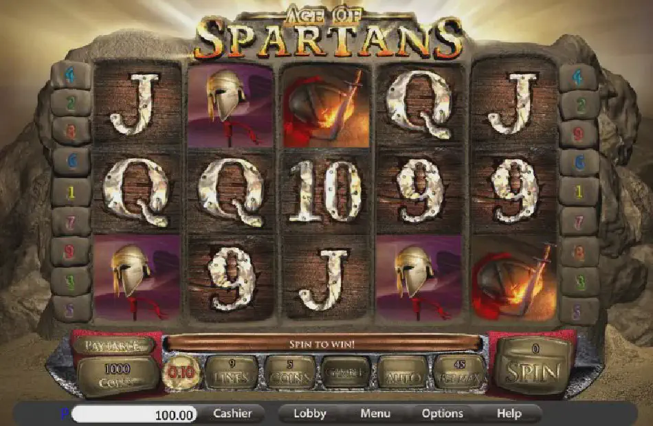 Слоты Age of Spartans