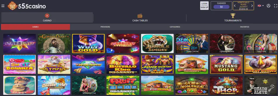 online 555 casino