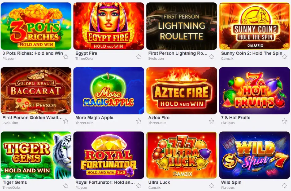 glory casino slots online